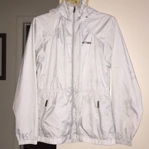 Columbia lights jackets or rain coats